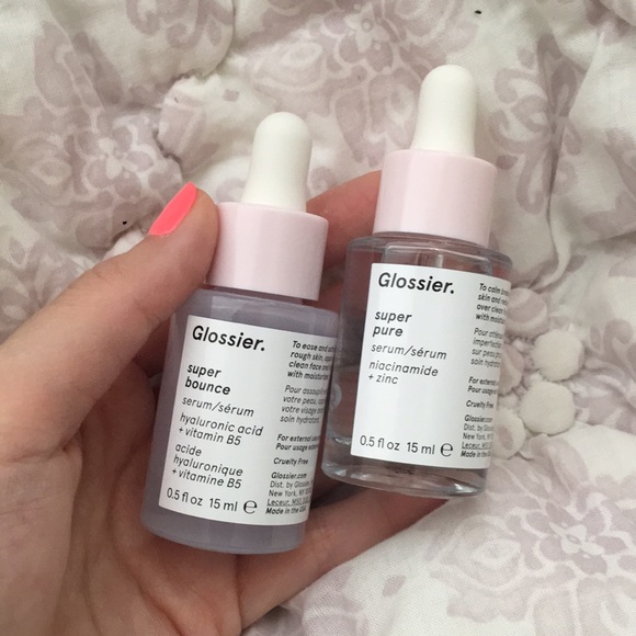 Glossier Other - Glossier super pure and super bounce set